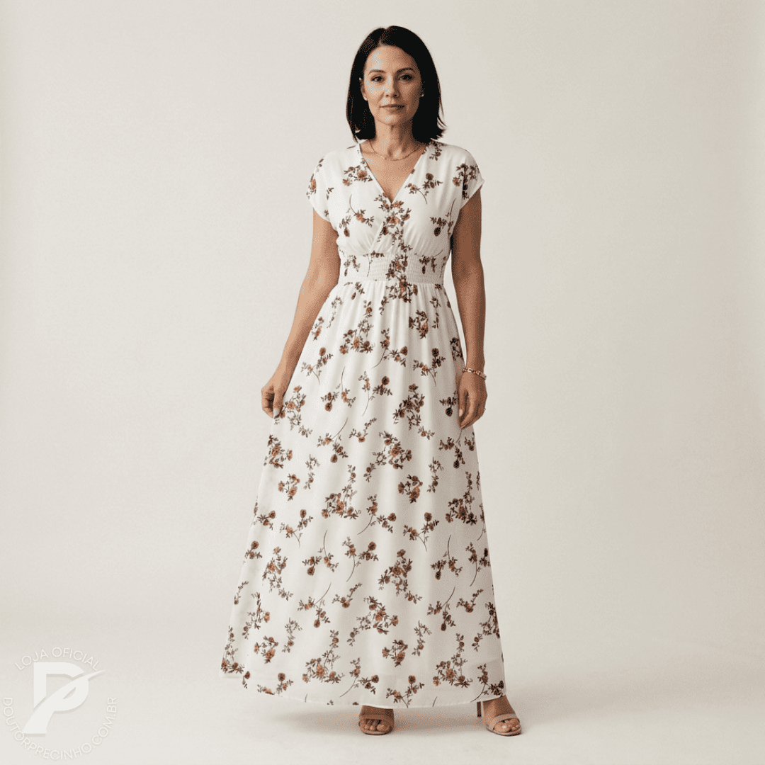Vestido Lucille - Delicadeza Que Transforma