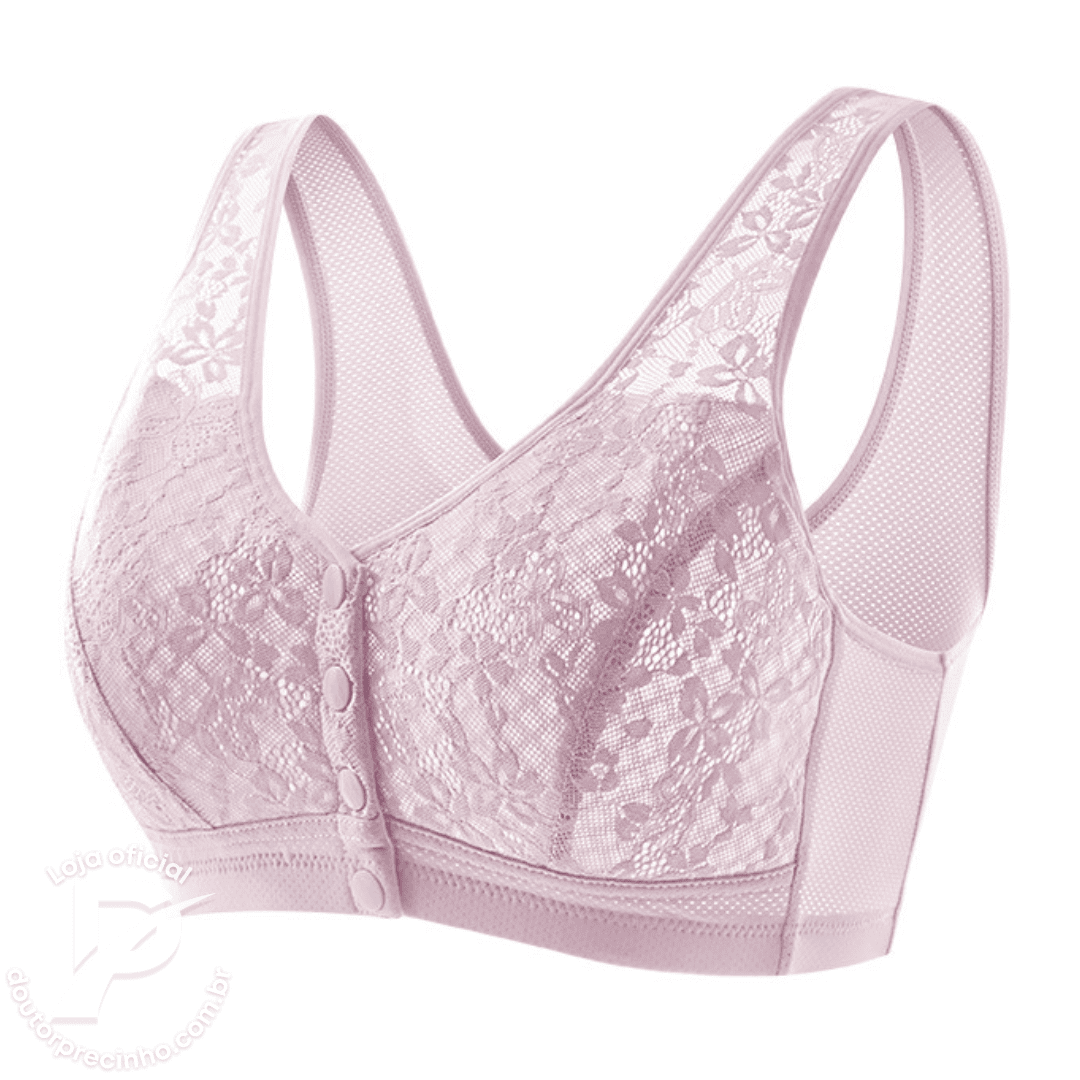 [Kit 2 peças] Sutiã Eloane - Fecho Frontal