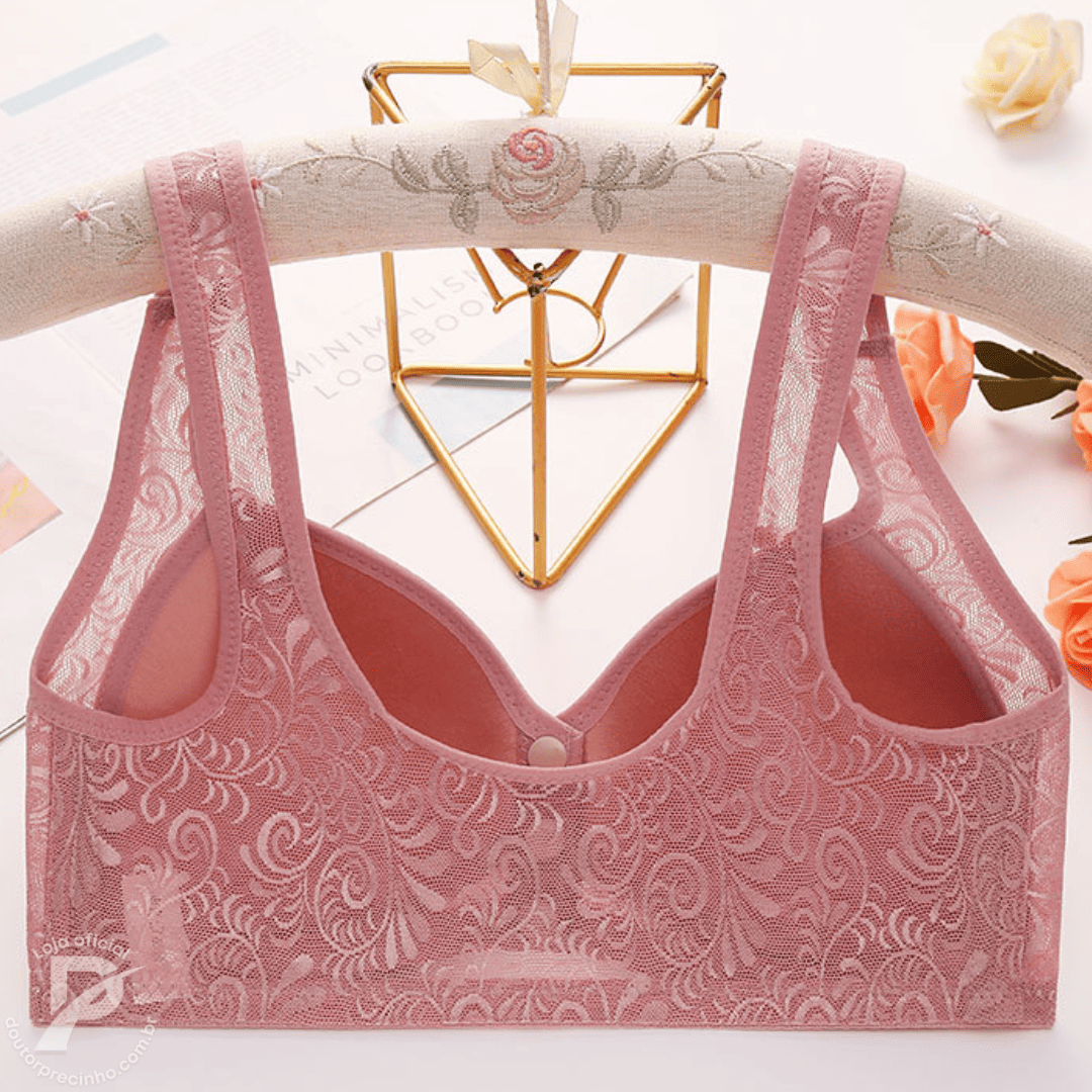 [Kit 2 peças] Sutiã Elviane - Delicadeza que inspira confiança