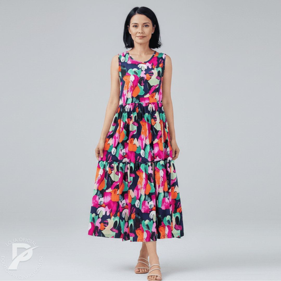 Vestido Graziella - Definição de energia e feminilidade