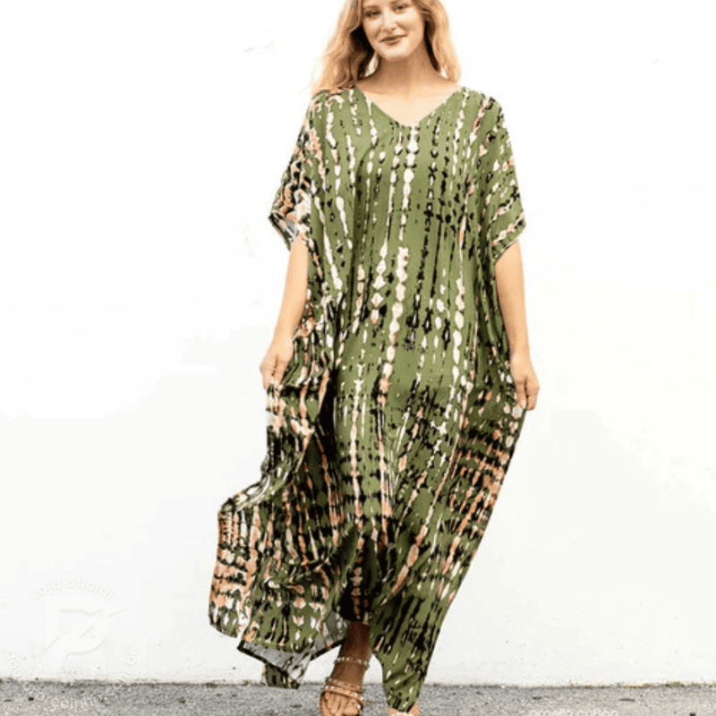 Kaftan Capri - Leve, Elegante E Confortável