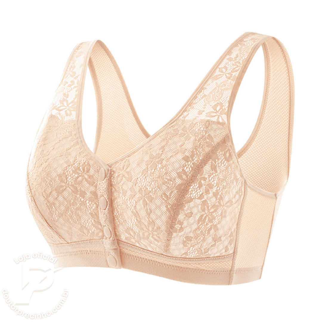 [Kit 2 peças] Sutiã Eloane - Fecho Frontal