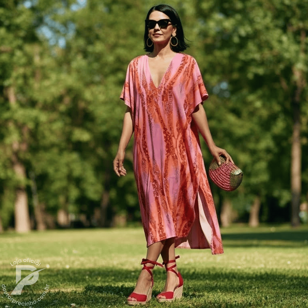 Vestido Morviane - Fluidez em cada detalhe