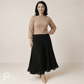 Vestido Margot – Elegância Atemporal com Toque Aconchegante