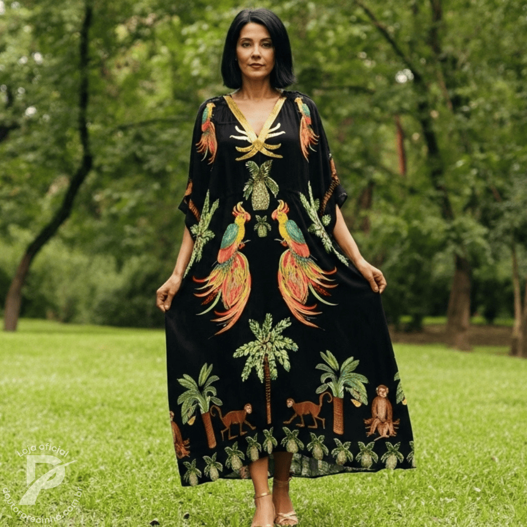 Vestido Averline - Arte que veste e encanta