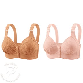 [Kit 2 peças] Sutiã Clarisse – Suporte, Conforto e Delicadeza