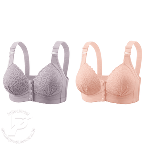 [Kit 2 peças] Sutiã Clarisse – Suporte, Conforto e Delicadeza