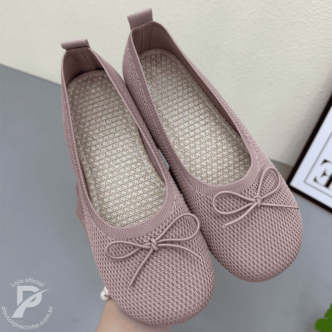 Sapatilha Coralie - Solado estável e flexível