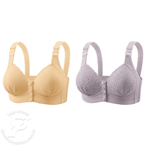 [Kit 2 peças] Sutiã Clarisse – Suporte, Conforto e Delicadeza