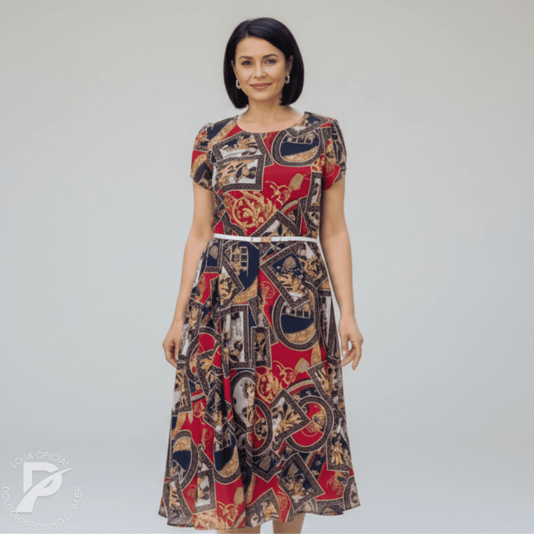 Vestido Alessa - Visual Imponente