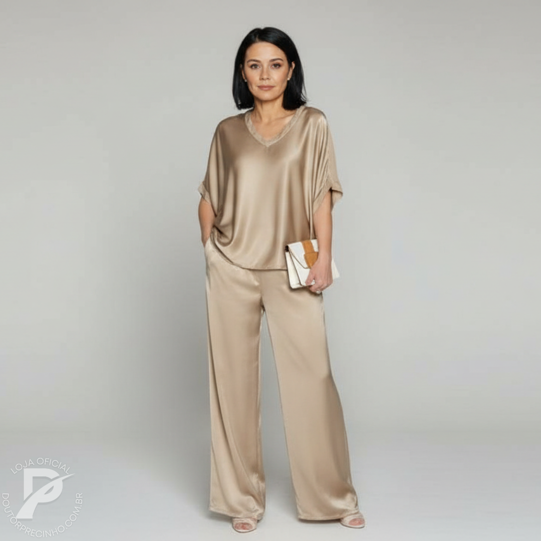Conjunto Elegante Sandra - Sofisticação e Conforto