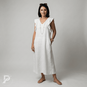 Vestido Kalissa - Midi com Amarração nas Costas