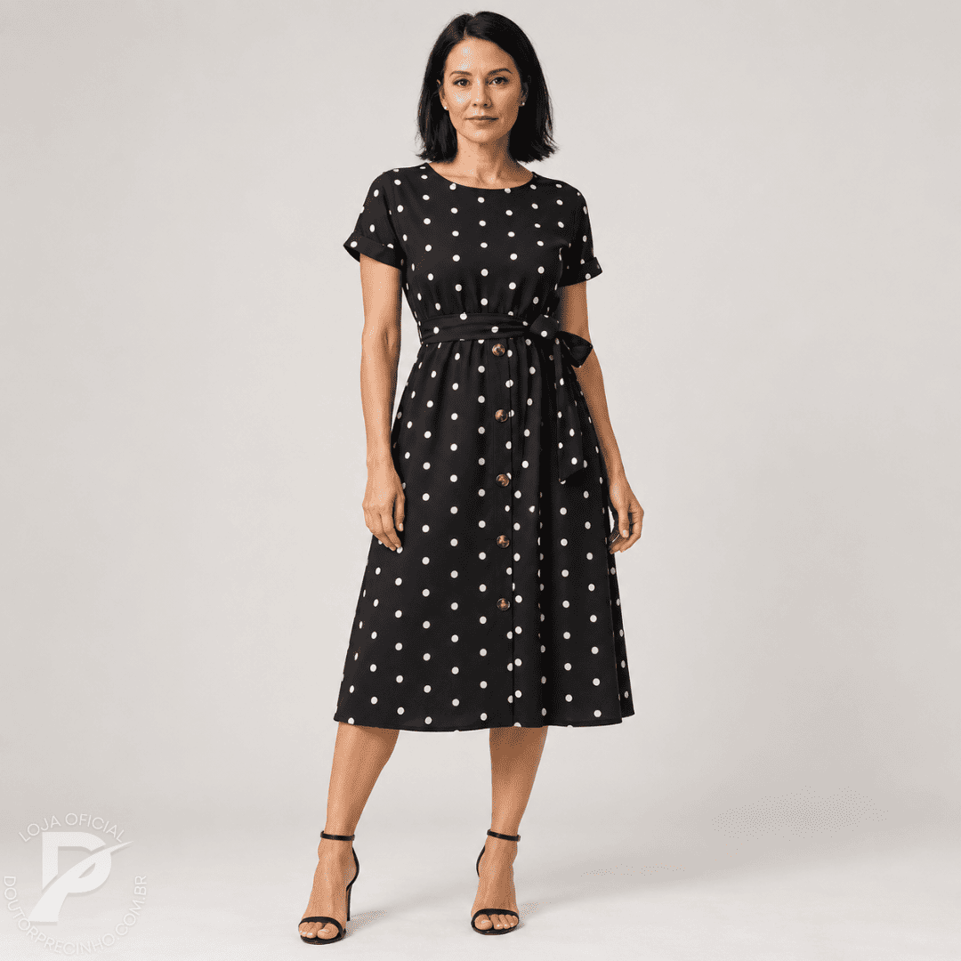 Vestido Hadassa - Elegância Casual