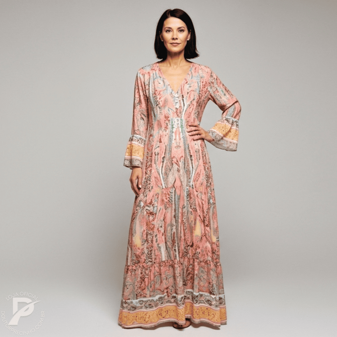 Vestido Thamara - Presença natural