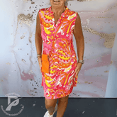 Vestido Nalira - Estampado Tropical