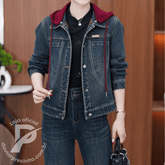 Jaqueta Jeans Hanna Forrada com Capuz Removível – Estilo e Conforto Térmico para o Dia a Dia