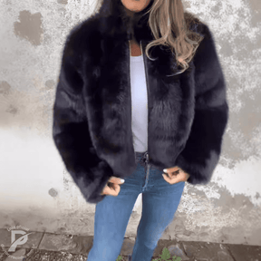 Jaqueta Aysha - Casaco Feminino Peluciado