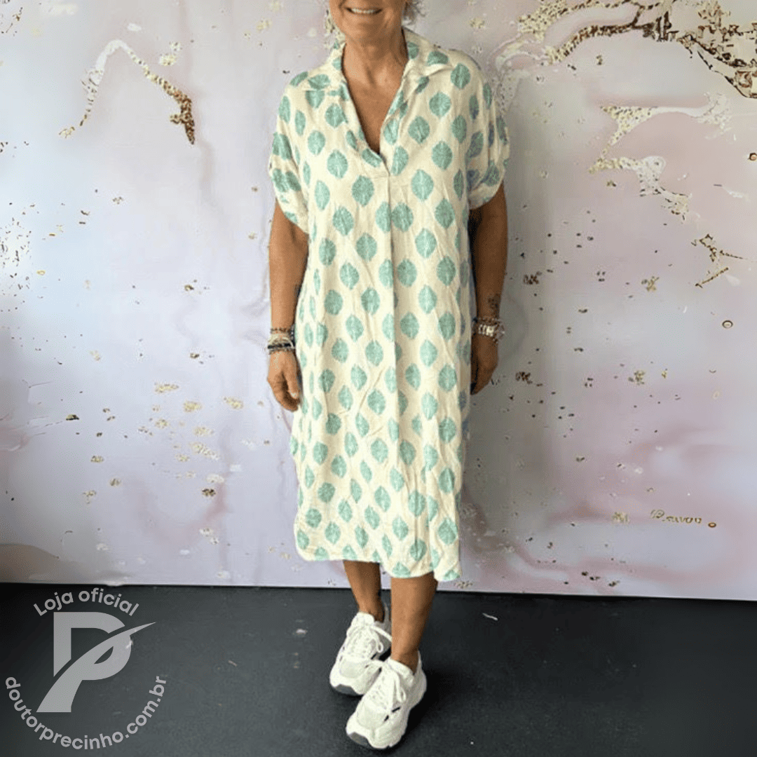 Vestido Feminino Venyra - Soltinho com Estampa Exclusiva