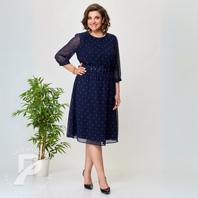 Vestido Tâmara – Delicadeza e Sofisticação em Cada Movimento