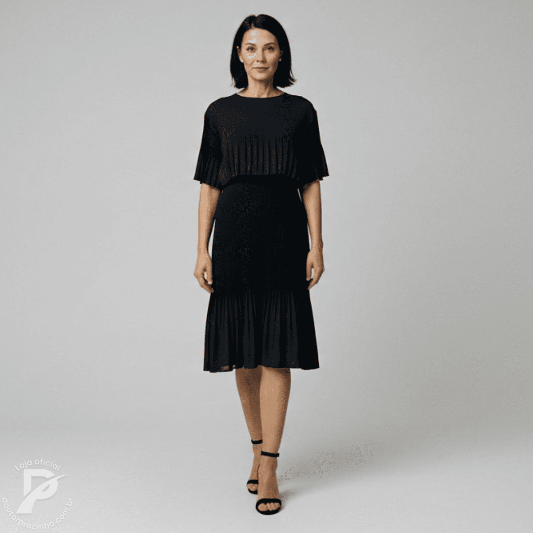 Vestido Soraly - Simplicidade que exala sofisticação