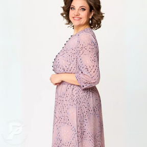 Vestido Amarante - Manga 3/4