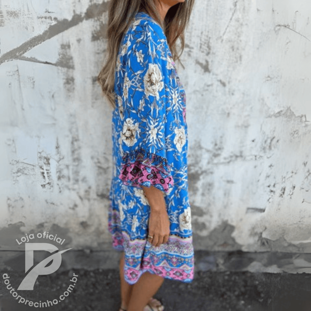 Vestido Queren – Um Toque de Liberdade com Elegância Boho