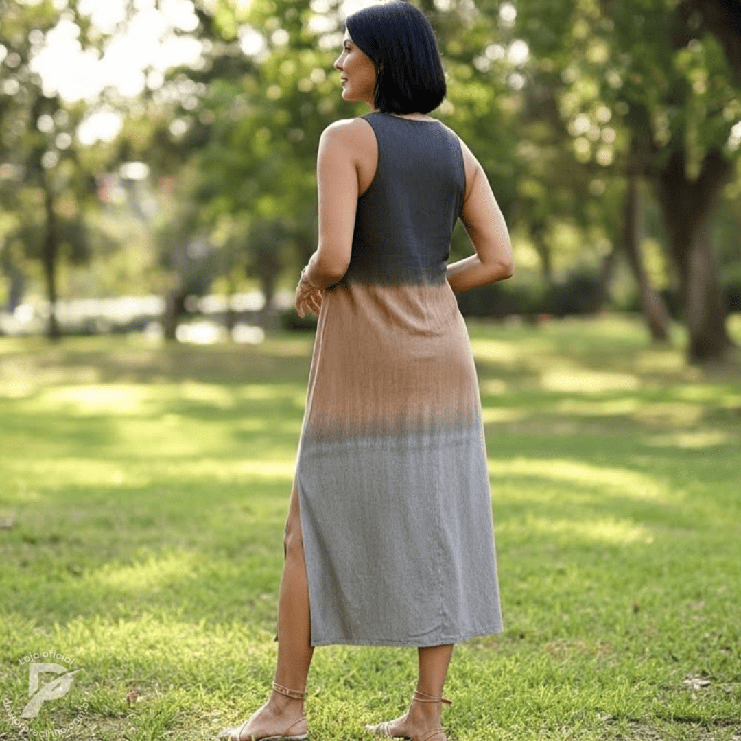 Vestido Zalinne - Leveza que envolve