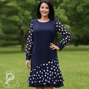 Vestido Marisse – Elegância Clássica com Detalhes que Encantam