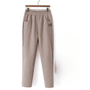 Calça forrada em lã para outono/inverno - Mara