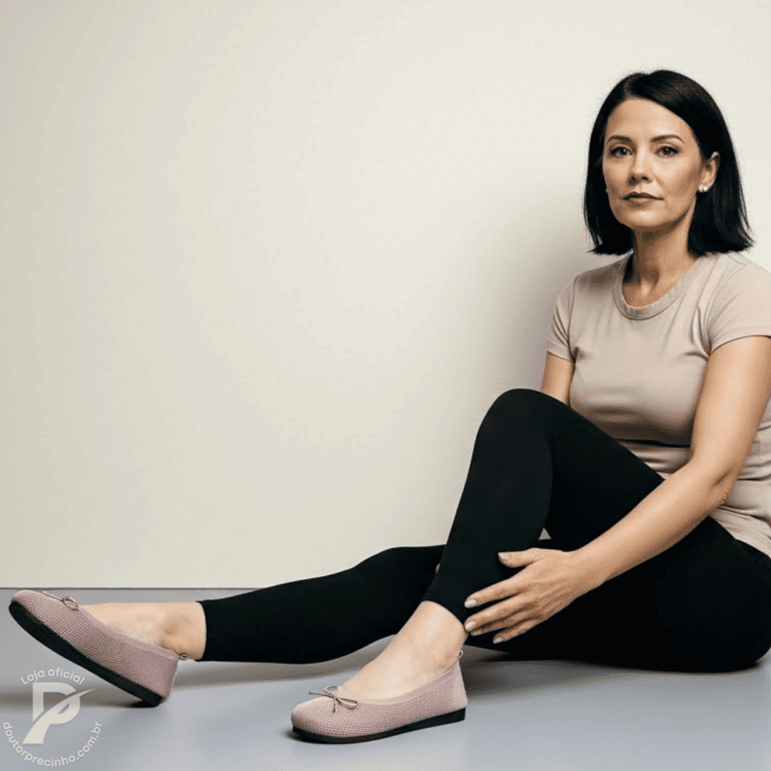 Sapatilha Coralie - Solado estável e flexível