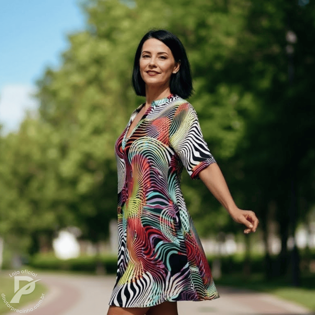 Vestido Emarise - Movimento e personalidade