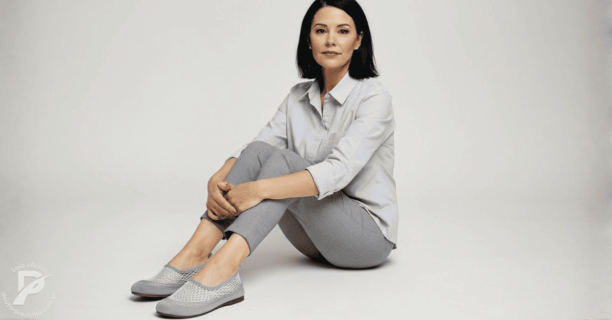 Sapatilha Térine - Textura leve e arejada