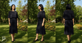 Vestido Soraly - Simplicidade que exala sofisticação