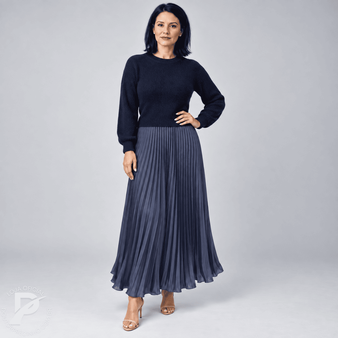 Vestido Margot – Elegância Atemporal com Toque Aconchegante