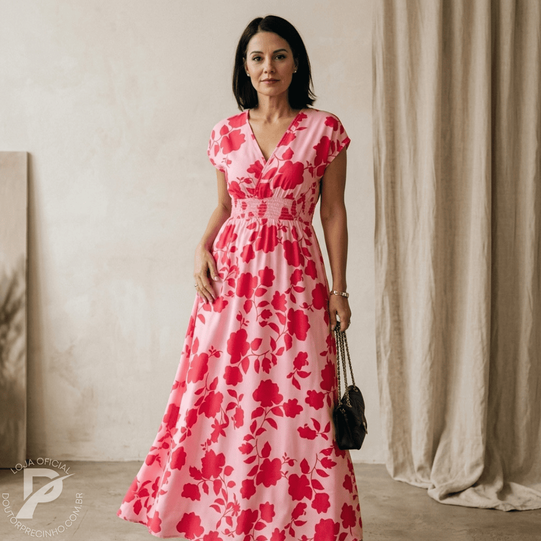 Vestido Lucille - Delicadeza Que Transforma