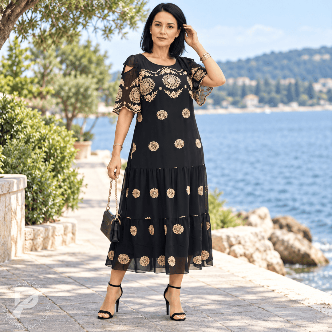 Vestido Verona - Elegância e Conforto para Todas as Ocasiões