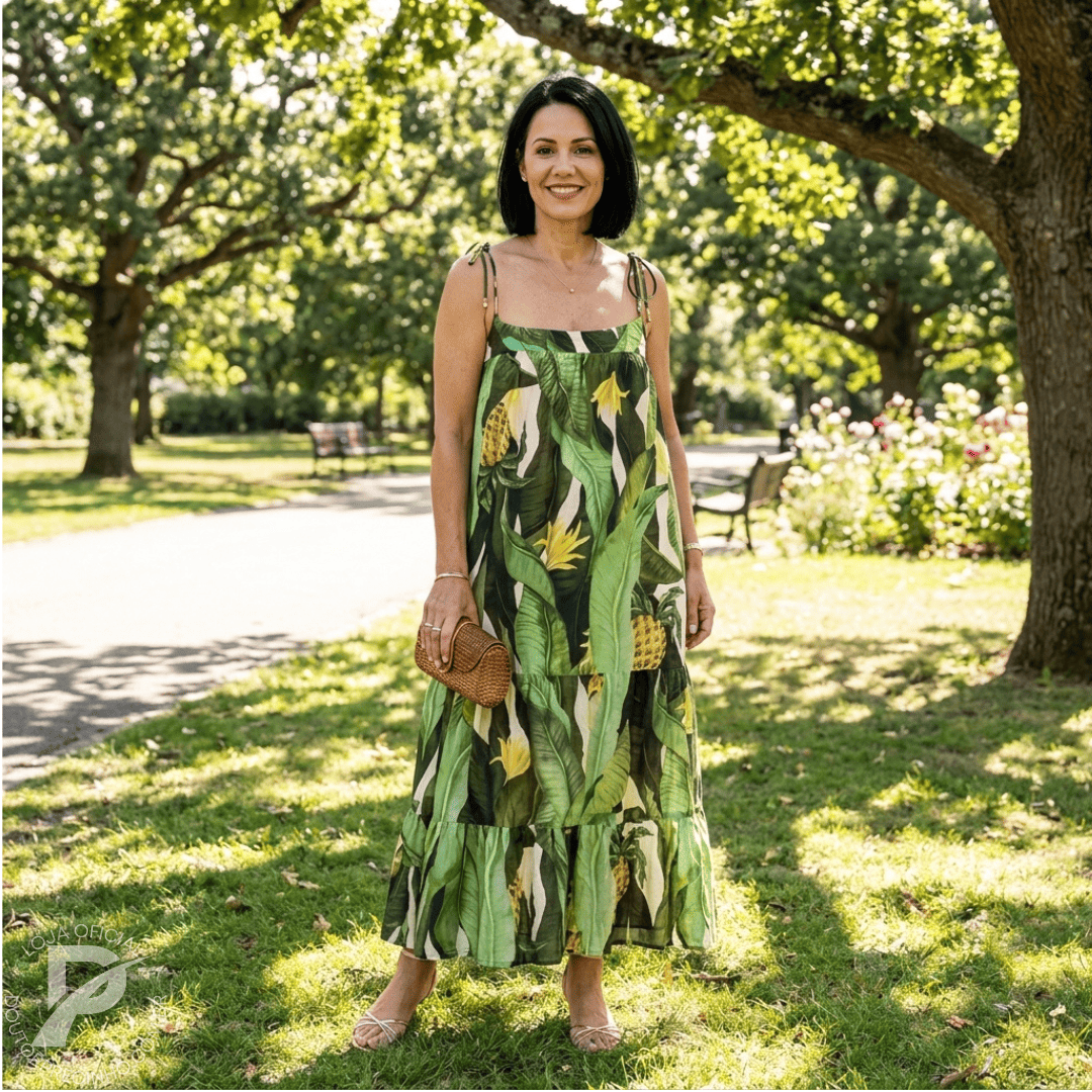 Vestido Alícia - Charme e Elegância