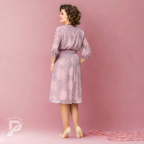 Vestido Amarante - Manga 3/4