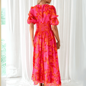 Vestido Julieta – Elegância Vibrante para Momentos Especiais