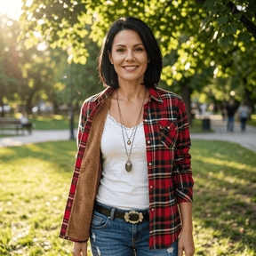 Blusa Forrada de Lã para Inverno - Ana