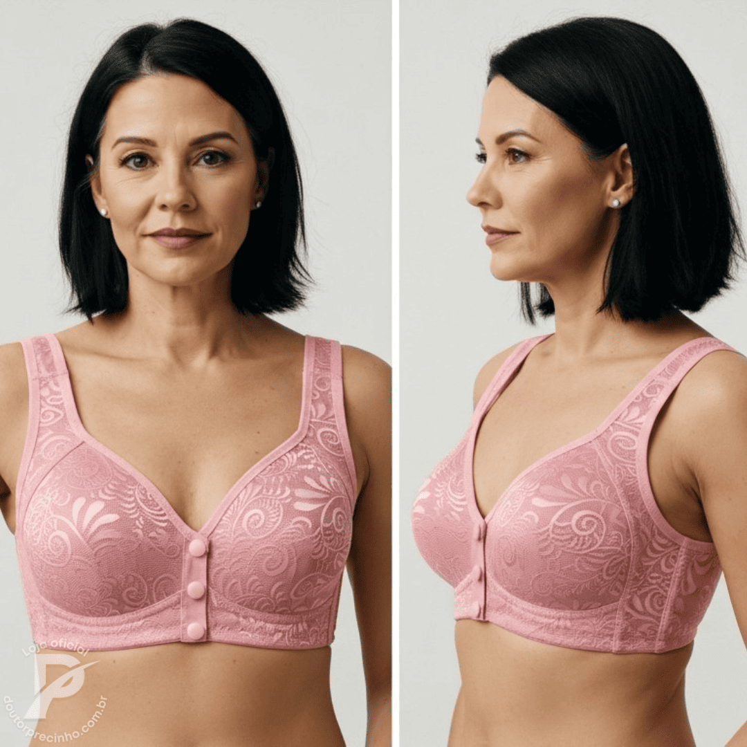 [Kit 2 peças] Sutiã Elviane - Delicadeza que inspira confiança