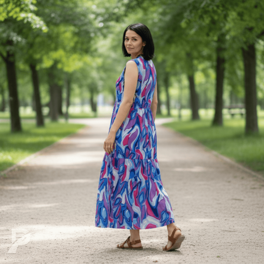 Vestido Graziella - Definição de energia e feminilidade