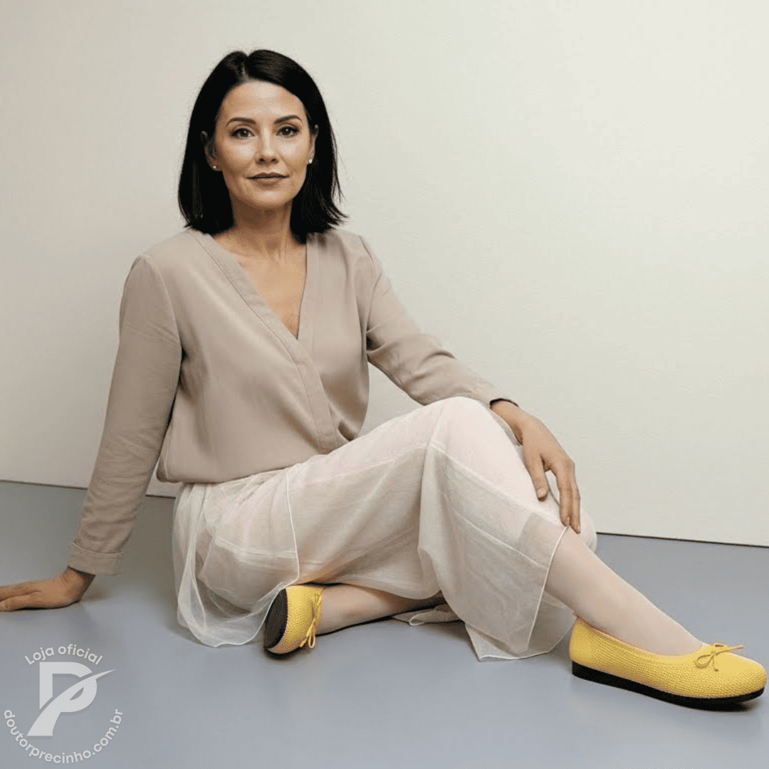 Sapatilha Coralie - Solado estável e flexível