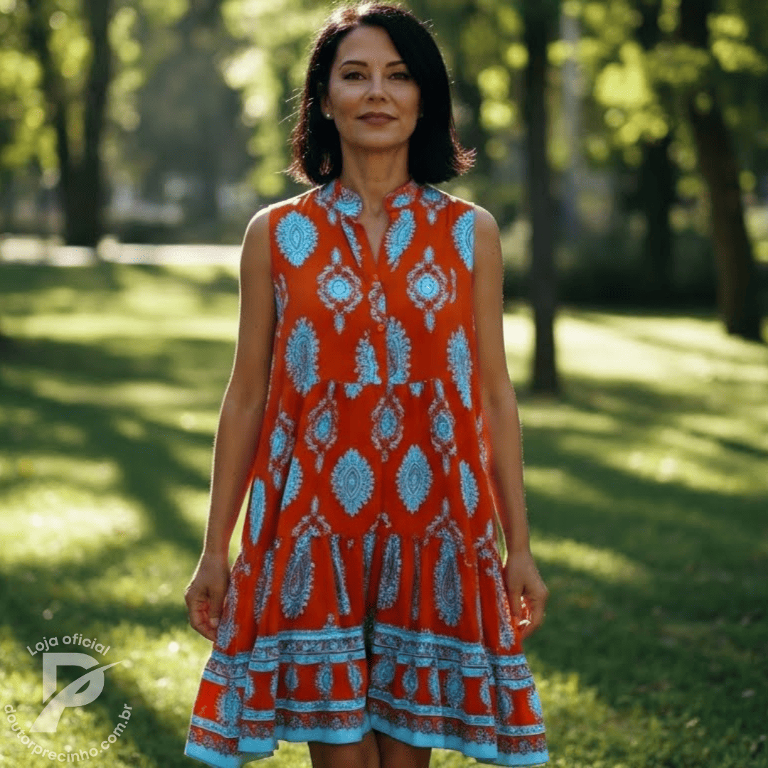 Vestido Parisse - Charme contemporâneo