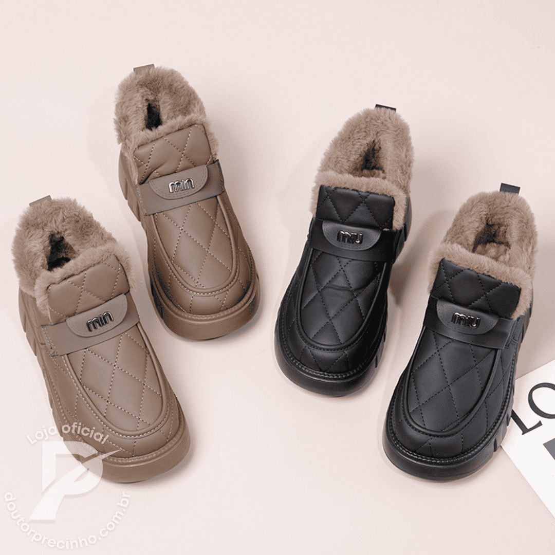 Bota Feminina Forrada com Pelúcia Martina