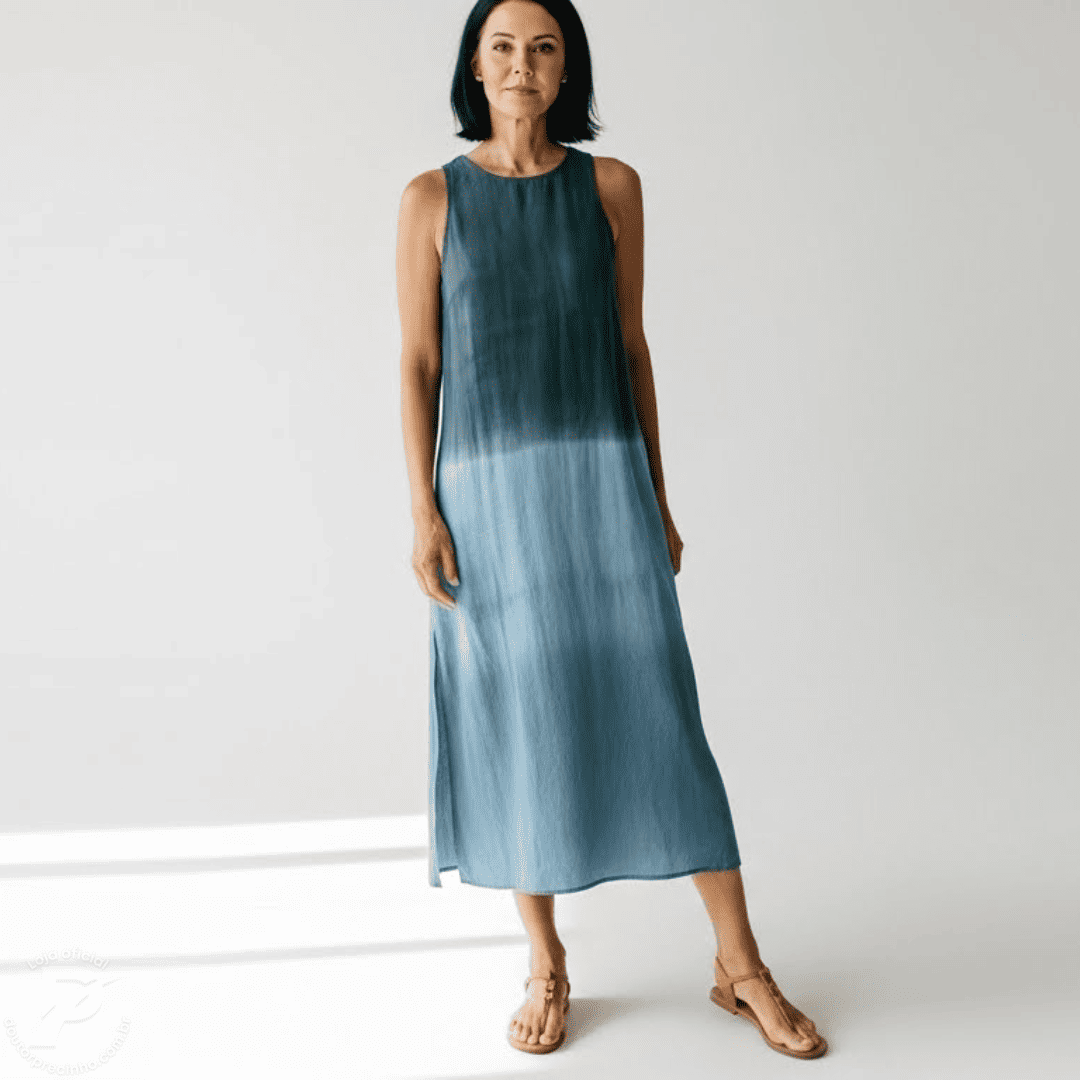 Vestido Zalinne - Leveza que envolve