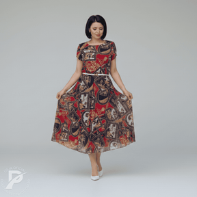 Vestido Alessa - Visual Imponente