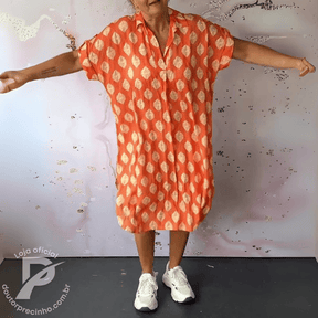 Vestido Feminino Venyra - Soltinho com Estampa Exclusiva