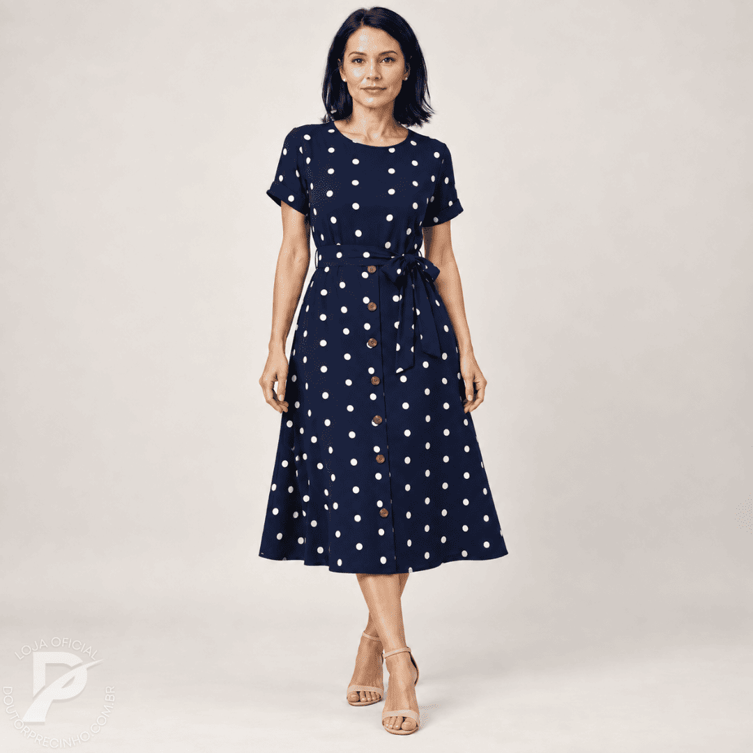 Vestido Hadassa - Elegância Casual