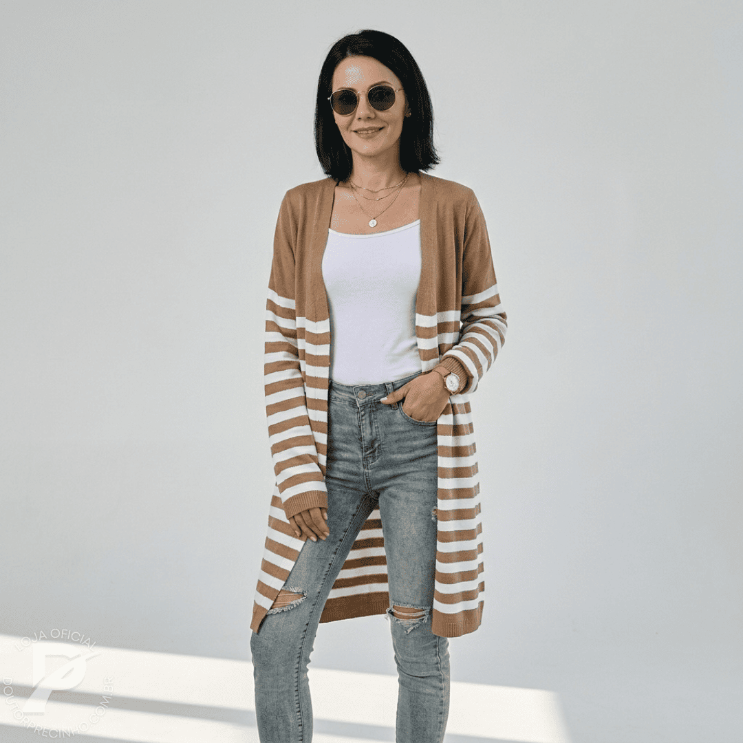 Cardigan Amora - Conforto e Elegância
